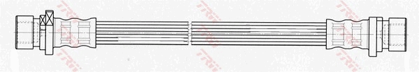 Тормозной шланг - PHA505 TRW