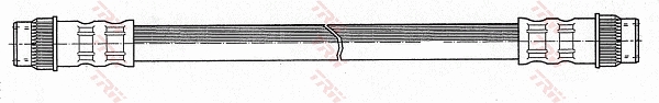 stabdžių žarnelė - PHA536 TRW