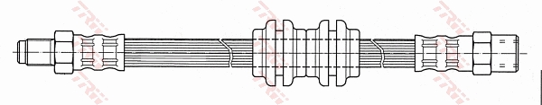Тормозной шланг - PHB112 TRW