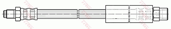 Тормозной шланг - PHB177 TRW