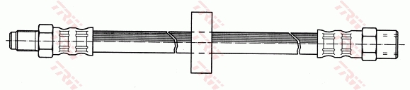 Bremsschlauch - PHB261 TRW