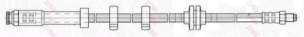 Brake Hose - PHB298 TRW