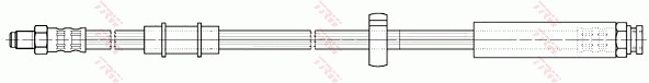 Brake Hose - PHB301 TRW
