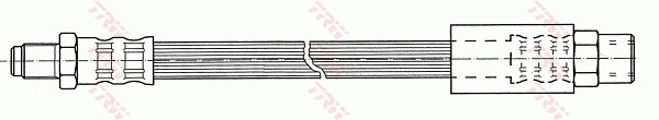 Brake Hose - PHB319 TRW