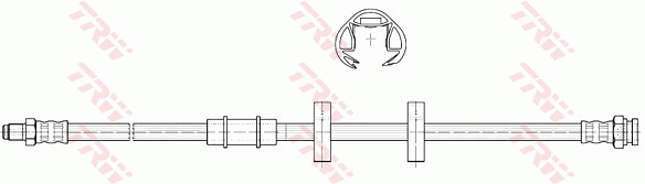 Brake Hose - PHB327 TRW