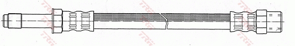Bremsschlauch - PHB366 TRW