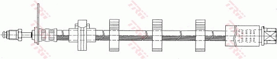 Brake Hose - PHB368 TRW