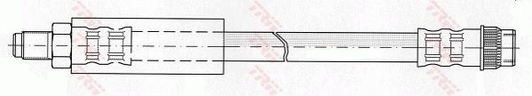 Bremsschlauch - PHB403 TRW
