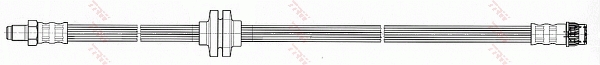 Bremsschlauch - PHB482 TRW