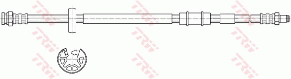 Brake Hose - PHB513 TRW