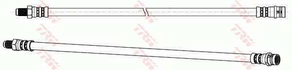 Bremsschlauch - PHB573 TRW