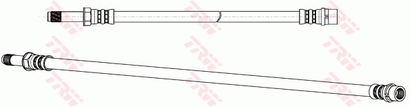 Тормозной шланг - PHB579 TRW