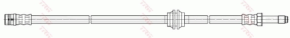 Brake Hose - PHB582 TRW