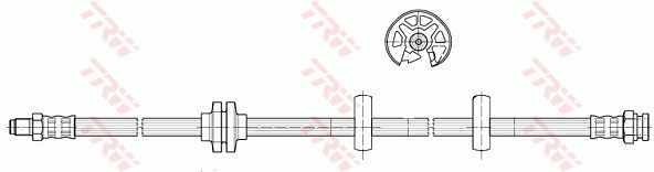 Bremsschlauch - PHB596 TRW