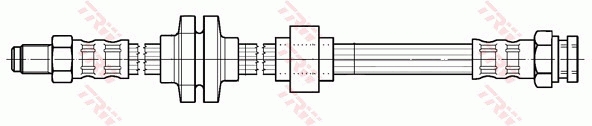 Brake Hose - PHB600 TRW