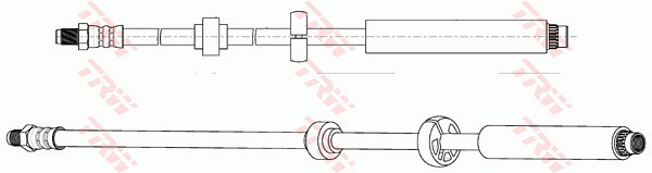 Brake Hose - PHB674 TRW