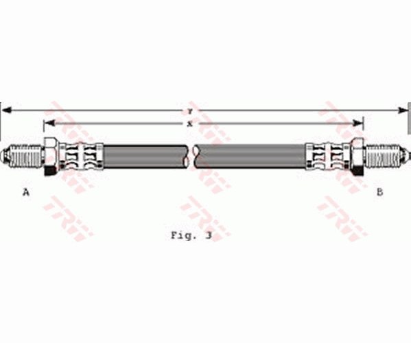 Brake Hose - PHC133 TRW
