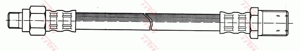 Brake Hose - PHC235 TRW