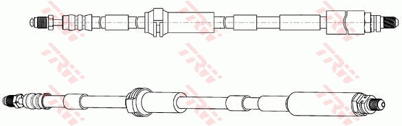 Тормозной шланг - PHC313 TRW