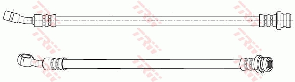 Brake Hose - PHD1060 TRW