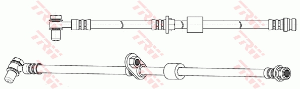 Тормозной шланг - PHD1140 TRW