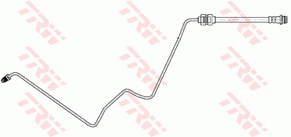 Тормозной шланг - PHD1148 TRW