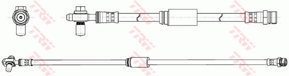 Brake Hose - PHD1163 TRW