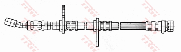 Bremsschlauch - PHD142 TRW
