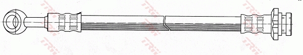 Bremsschlauch - PHD200 TRW