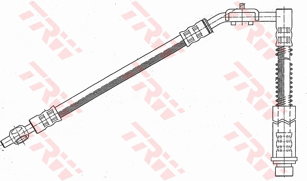 Brake Hose - PHD256 TRW