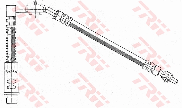 Brake Hose - PHD257 TRW