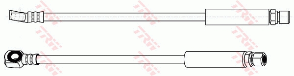 Bremsschlauch - PHD348 TRW
