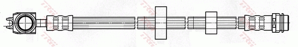 Bremsschlauch - PHD455 TRW