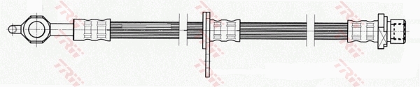 Тормозной шланг - PHD460 TRW