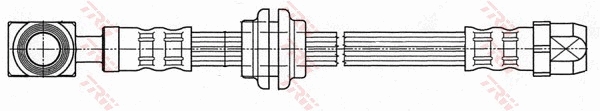 Brake Hose - PHD479 TRW