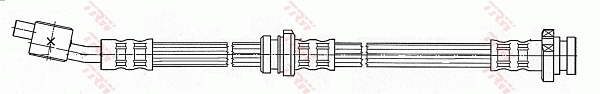 Bremsschlauch - PHD481 TRW
