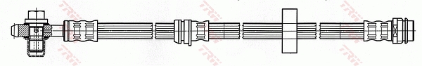 Тормозной шланг - PHD489 TRW