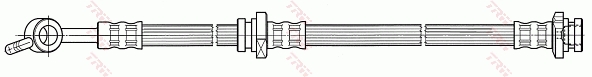 Brake Hose - PHD517 TRW