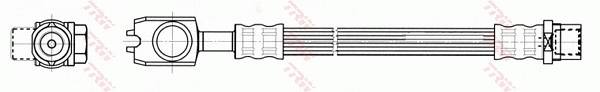 Bremsschlauch - PHD557 TRW