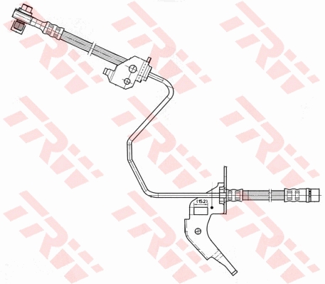 Brake Hose - PHD566 TRW