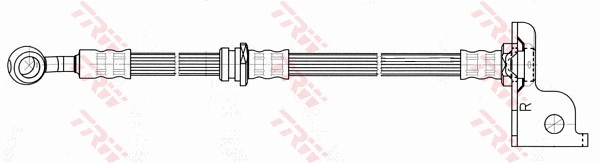 Bremsschlauch - PHD615 TRW