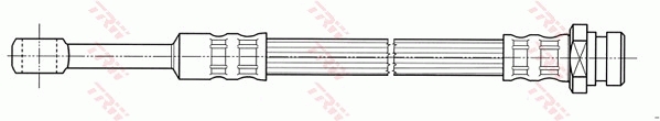 Brake Hose - PHD627 TRW
