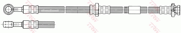 Brake Hose - PHD668 TRW