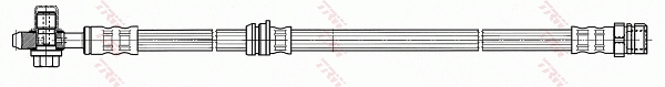 Brake Hose - PHD678 TRW
