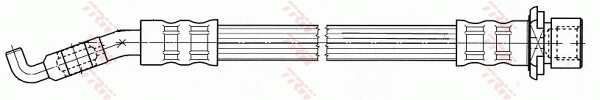 Brake Hose - PHD690 TRW