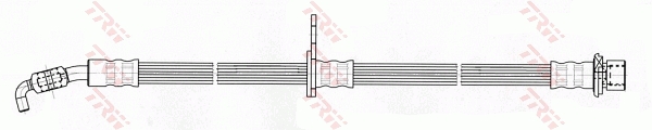 Тормозной шланг - PHD695 TRW