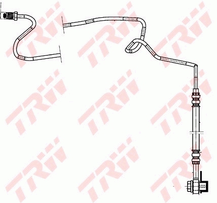 Тормозной шланг - PHD942 TRW