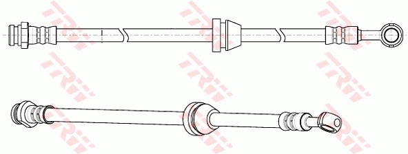 Brake Hose - PHD947 TRW