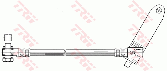 Brake Hose - PHD951 TRW