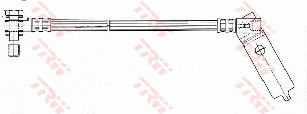 Brake Hose - PHD952 TRW